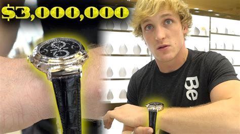 logan pauls rolex|MY NEW $3,000,000 WATCH! .